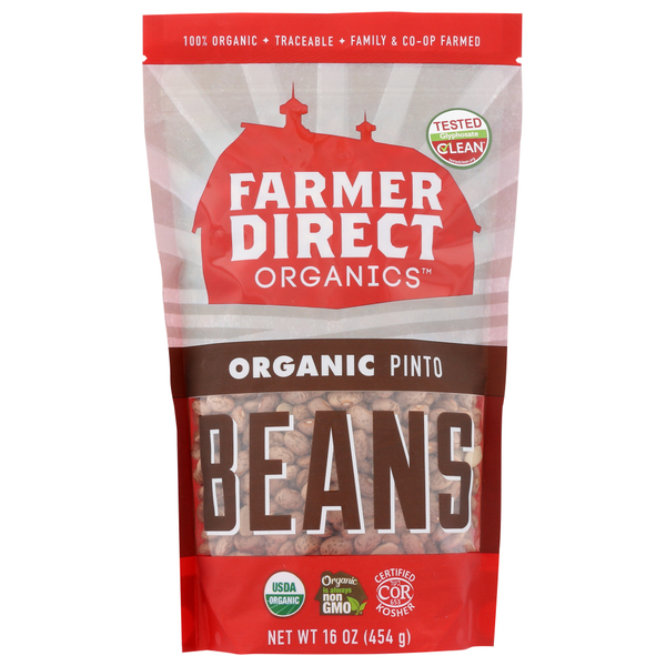 Canned & Jarred Vegetables Farmer Direct Organic Organic Pinto Beans hero