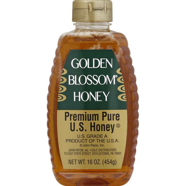 Sugar & Sweeteners Golden Blossom Honey Honey, Premium Pure US hero