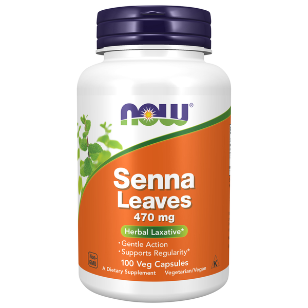 Vitamins & Supplements NOW Senna Leaves 470 mg hero