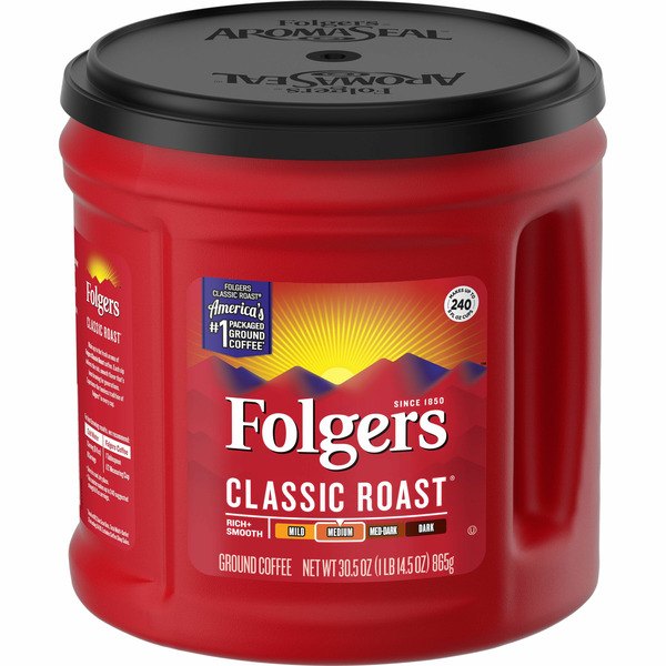 Coffee Folgers Roast & Ground Coffee hero