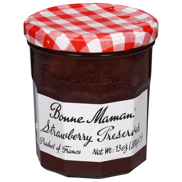 Nut Butters & Fruit Spreads Bonne Maman Preserves, Strawberry hero