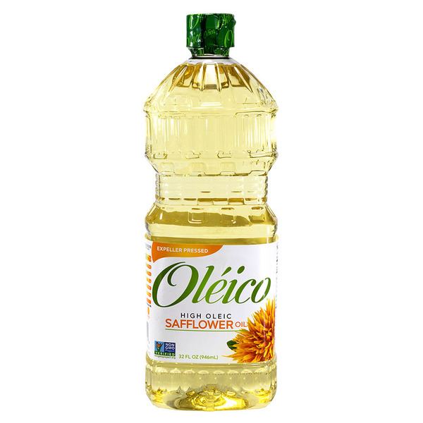 Oils & Vinegars Oléico Safflower Oil, High Oleic, Expeller Pressed hero