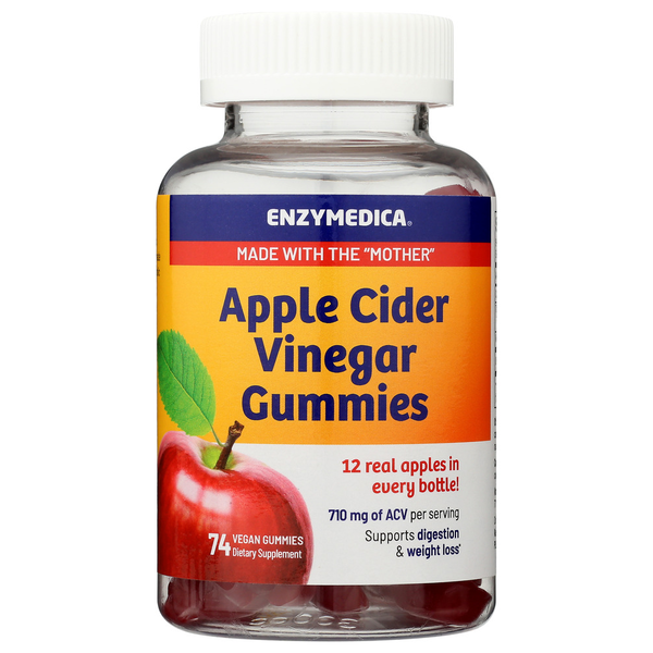 Vitamins & Supplements Enzymedica Apple Cider Vinegar Gummies hero