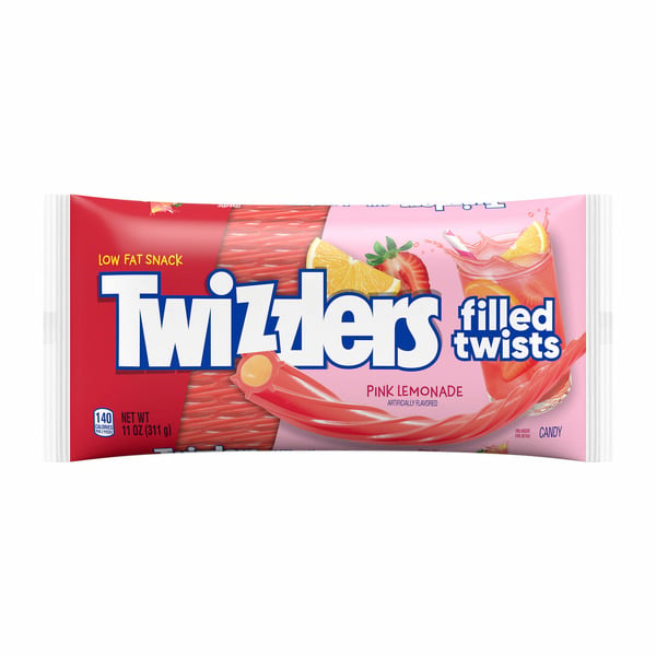 Twizzlers Pink Lemonade Flavored Licorice Style Candy hero