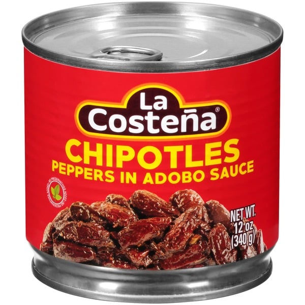 Canned & Jarred Vegetables La Costeña Peppers, in Adobo Sauce, Chipotles hero