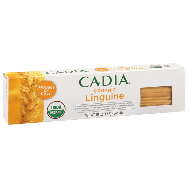 Dry Pasta CADIA Linguine, Organic hero