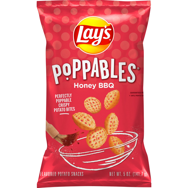 Chips & Pretzels Lay's Potato Snacks, Honey BBQ hero