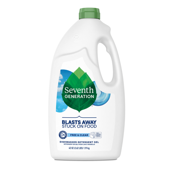 Cleaning Products Seventh Generation Dishwasher Detergent Gel Free & Clear hero