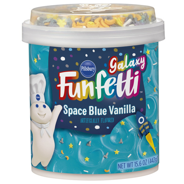 Baking Supplies & Decor Pillsbury Funfetti Galaxy Frosting hero