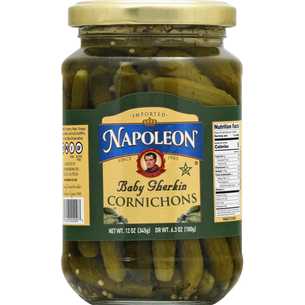 Pickled Goods & Olives Napoleon Co. Cornichon hero