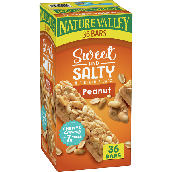 Granola Nature Valley Peanut Sweet and Salty Granola Bars hero