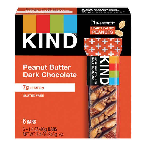 Energy & Granola Bars KIND Peanut Butter Dark Chocolate hero