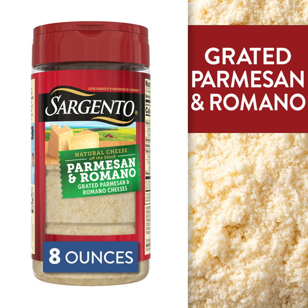 Pasta Sauce Sargento Grated Parmesan & Romano Cheeses hero