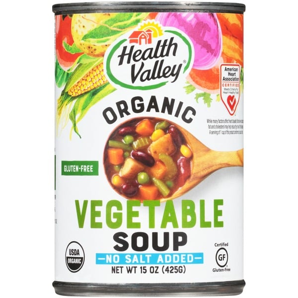 Soup, Broth & Bouillon Health Valley Soup, Organic, Vegetable hero