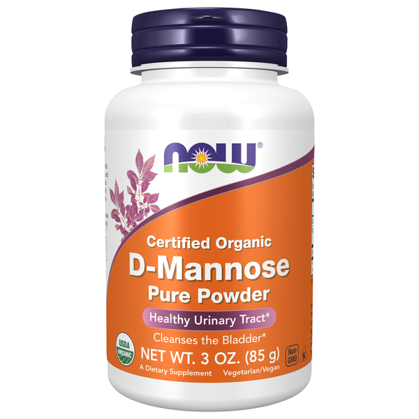 Vitamins & Supplements NOW D Mannose, Organic & Pure hero