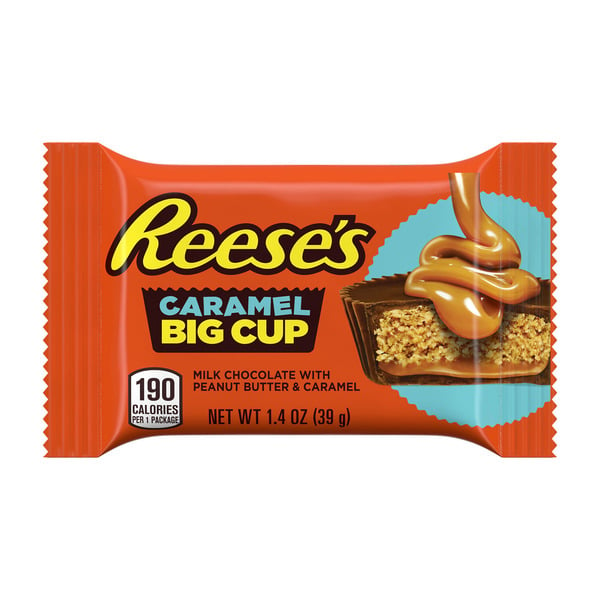 Reese's Caramel Milk Chocolate Peanut Butter Cups Candy hero