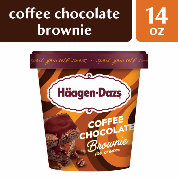 Haagen-Dazs Coffee Chocolate Brownie Ice Cream hero