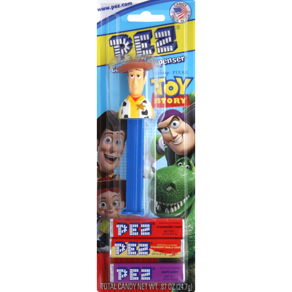 Candy & Chocolate PEZ Dispenser, Candy, Disney/Pixar Toy Story hero