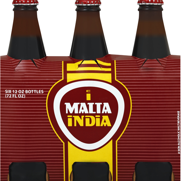 Latino Foods Malta India Malt Beverage, A Non-Alcoholic hero