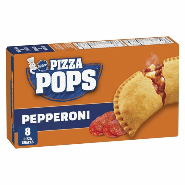 Frozen Pizza Pillsbury Pizza Pops Pepperoni hero