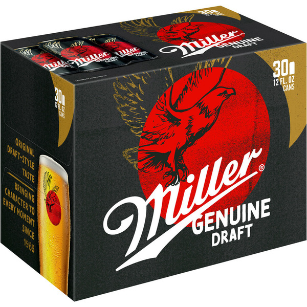 Beers & Coolers Miller Genuine Draft Cans hero