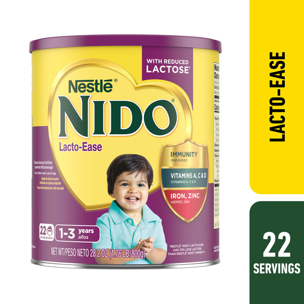 Candy & Chocolate Nestlé Nido Kinder Lacto Ease 1+ Reduced Lactose Fortified Powdered Milk Beverag hero