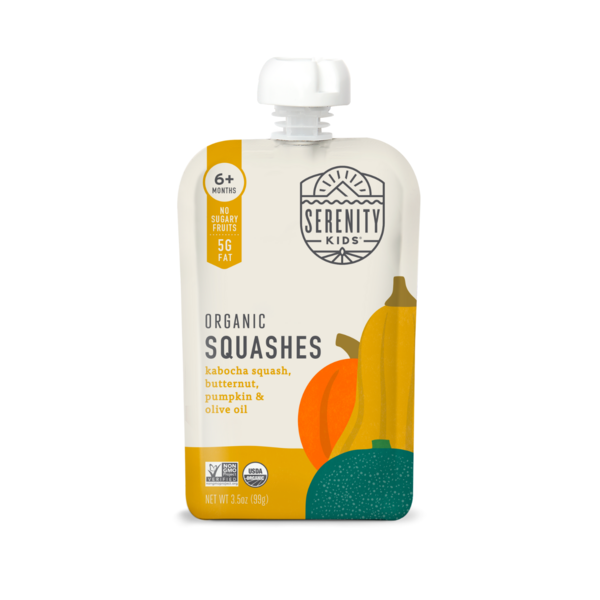 Baby Food & Formula Serenity Kids Organic Squashes with Organic Olive Oil hero