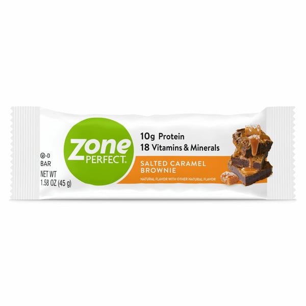 Protein & Meal Replacements ZonePerfect Protein Bars | Salted Caramel Brownie hero