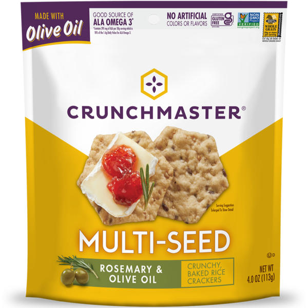 Crackers Crunchmaster Multi-Seed, Rosemary & Olive Oil hero