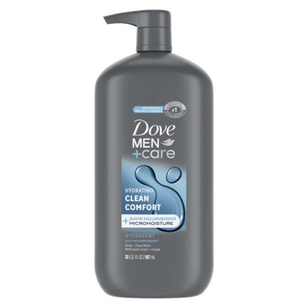 Body Lotions & Soap Dove Men+Care Body Wash And Face Wash Clean Comfort hero