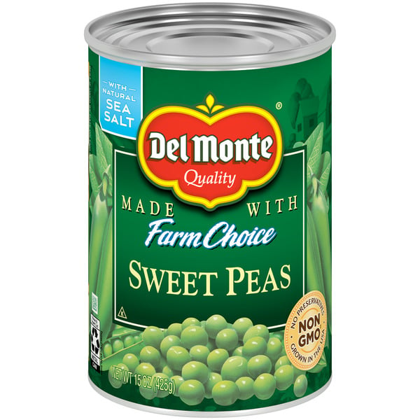 Canned & Jarred Vegetables Del Monte Sweet Peas Canned Vegetables hero