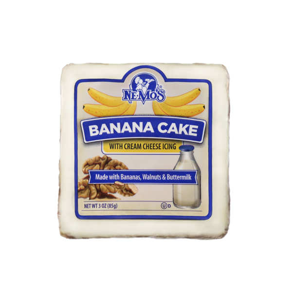 Cookies & Cakes Ne-Mo's Bakery Banana Cake Square hero