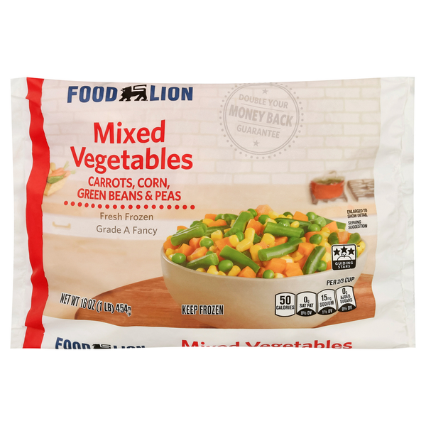 Frozen Produce Food Lion Mixed Vegetables hero