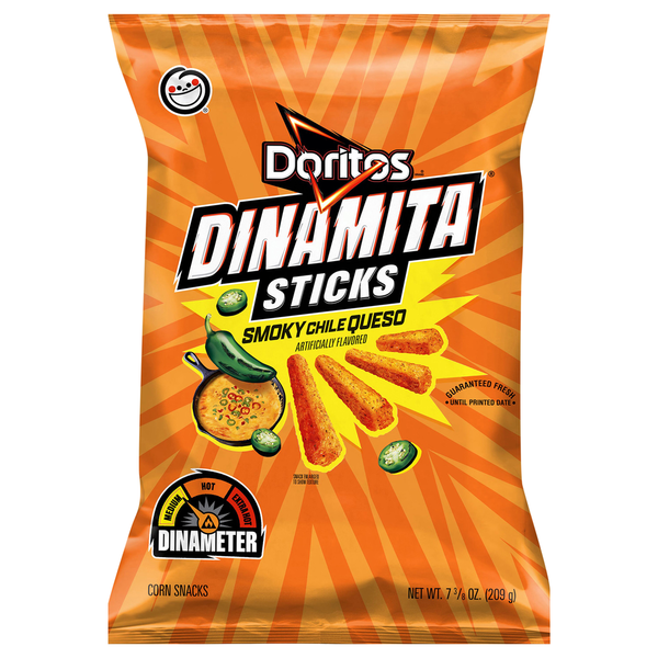 Doritos Corn Snacks, Smoky Chile Queso hero