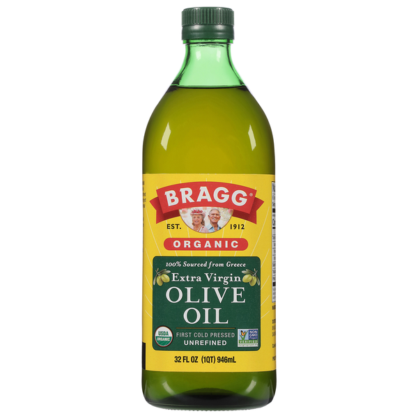 Oils, Vinegars & Fats Bragg Olive Oil, Organic, Extra Virgin hero