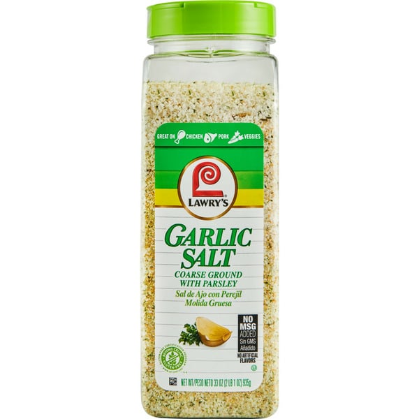 Spices & Seasonings Lawry's® Coarse Ground Garlic Salt With Parsley hero