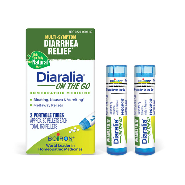 Boiron Diaralia 80 Pellets, Homeopathic Medicine for Diarrhea Relief hero