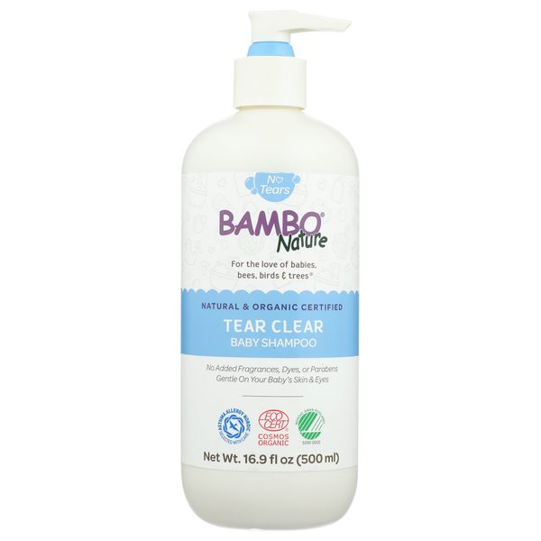 Baby Bath & Body Care Bambo Nature Shampoo Baby Tear Clr hero