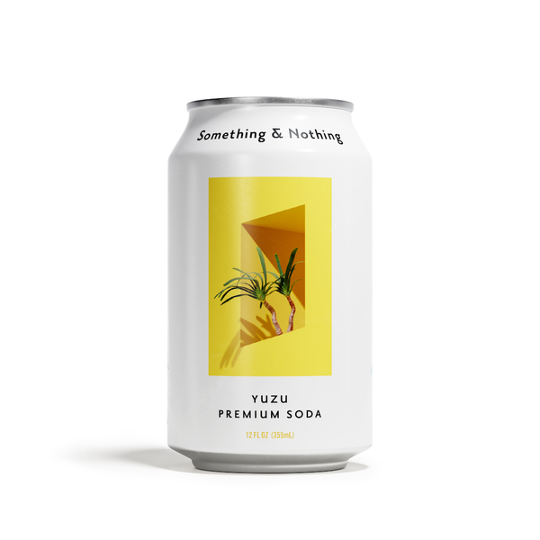 Something & Nothing Yuzu Premium Soda hero