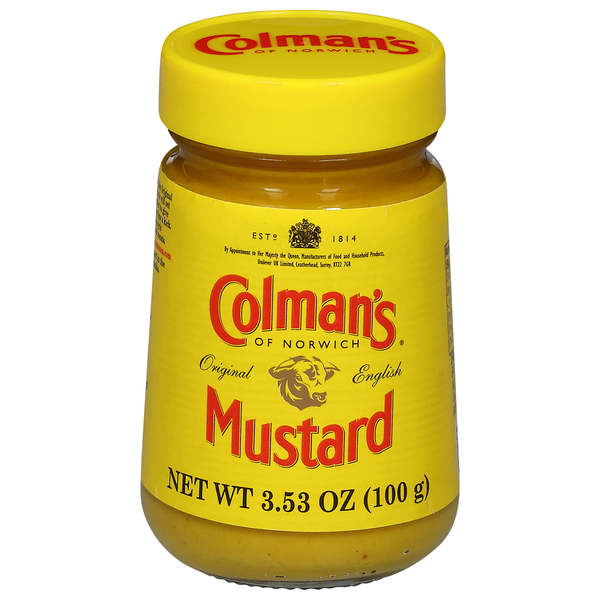 Condiments Colman's Mustard, Original English hero