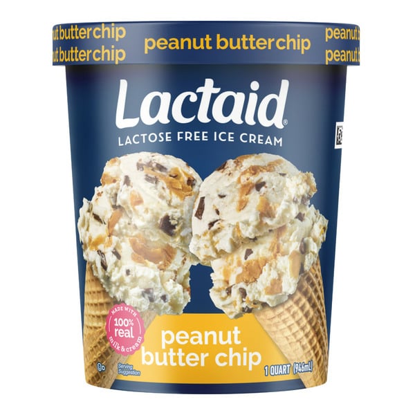 Ice Cream & Ice Lactaid Peanut Butter Chip Ice Cream hero