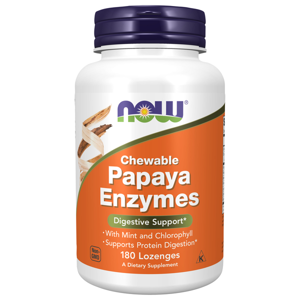 Vitamins & Supplements NOW Papaya Enzyme hero