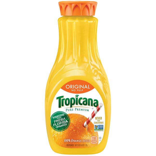 Refrigerated Tropicana Chilled  Juice , Orange Juice Orginal hero