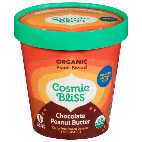 Frozen Foods Cosmic Bliss Organic, Plant-Based Chocolate Peanut Butter hero