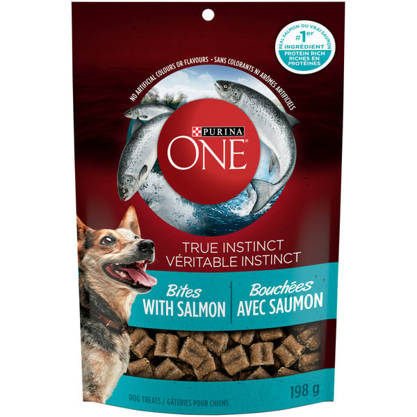 Dog Food & Care Purina ONE True Instinct Bites Salmon hero