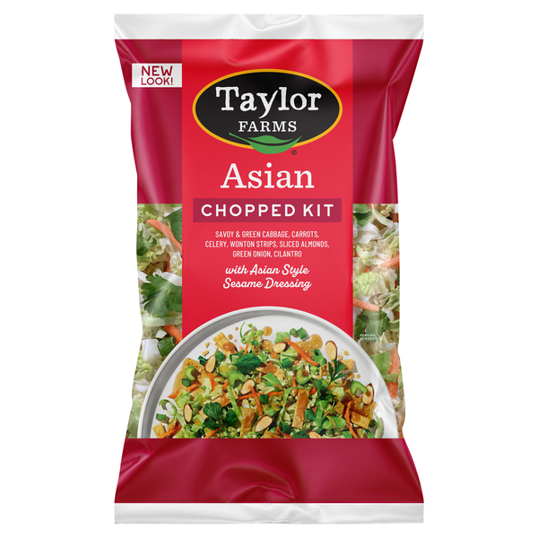 Fresh Vegetables Taylor Farms Asian Chopped Salad Kit hero