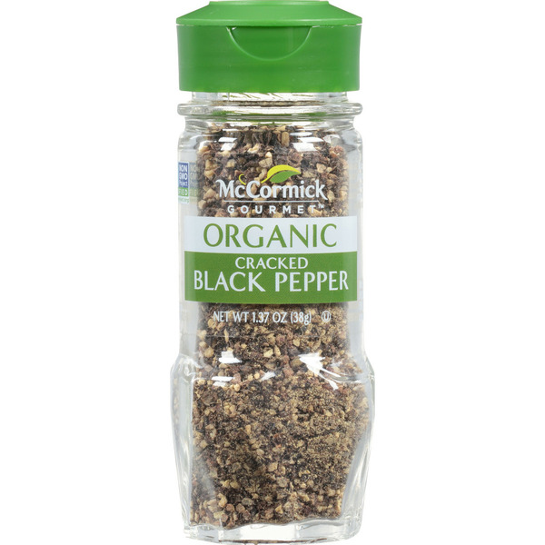 Spices & Seasonings McCormick Gourmet™ Organic Cracked Black Pepper hero