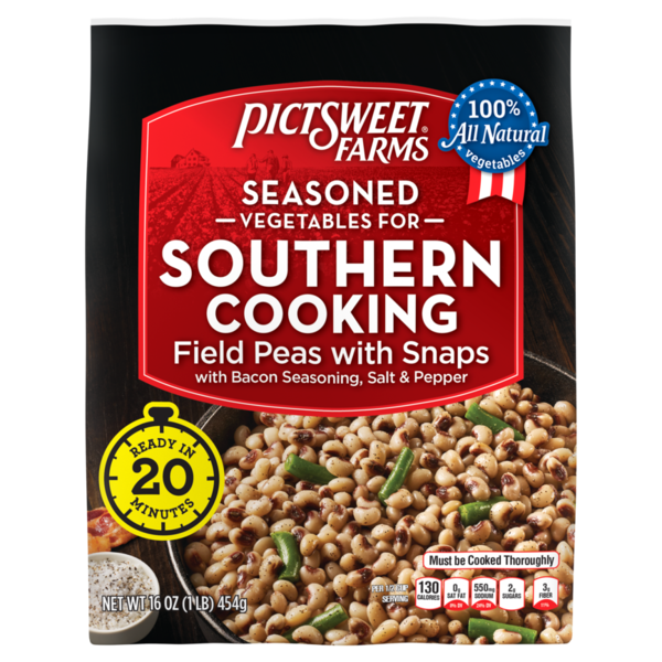 Pictsweet Farms Field Peas, Seasoned hero