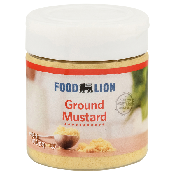 Spices & Seasonings Food Lion Mustard, Ground hero