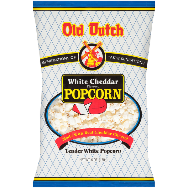 Popcorn & Jerky Old Dutch White Cheddar Popcorn hero